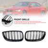 2008-2013 BMW 3-Series M3(E92/E93) Gloss Black Front Kidney Grill Grille 51137157277 51137157278 Generic