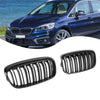 2015-2018 BMW 2 Series F45 F46 Gloss Black Front Grill Grille Generic