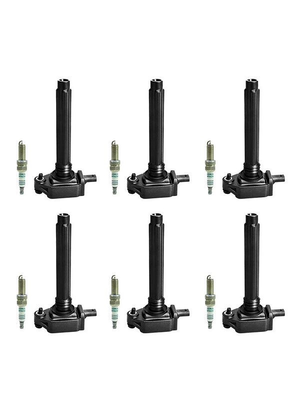 2011-2016 Chrysler Town & Country 3.6L V6 6PCS Ignition Coil+Spark Plug UF648 GN10616 36-8196 Generic