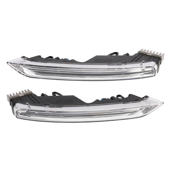 2015-2017 Porsche Cayenne 958 Pair LED Fog DRL Daytime Running Lights 95863118130 95863118230 Generic