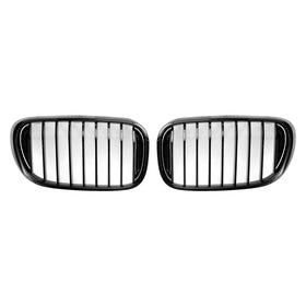 2015.7-2019.1 BMW 7 Series G11 Long-Wheel Base Pre-Facelift Gloss Black Front Kidney Grille Generic