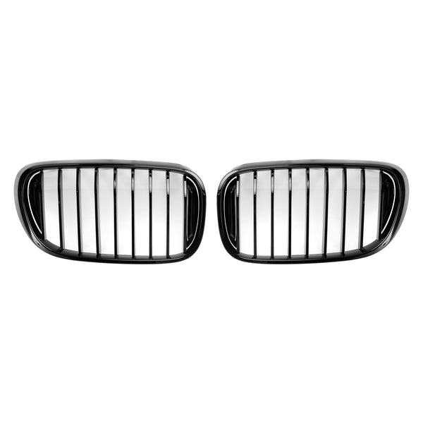 2015.7-2019.1 BMW 7 Series G11 Saloon 5 Door Pre-Facelift Gloss Black Front Kidney Grille Generic