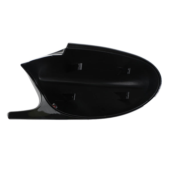 2005-2007 BMW E90 E91 Black Side Mirror Cover Caps 51167135097 51167135098 Generic