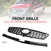 2015-2019 Mercedes Benz Vito W447 GT Stlye Gloss Black Front Bumper Grill Grille Generic