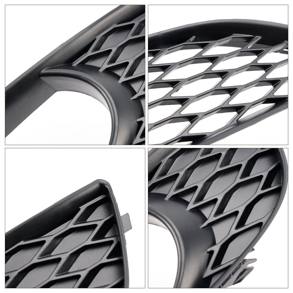 2010-2015 Audi Q7 Sportback 2PCS Front Bumper Fog Light Grill Lamp Cover 4L0807675C 4L0807676C Generic