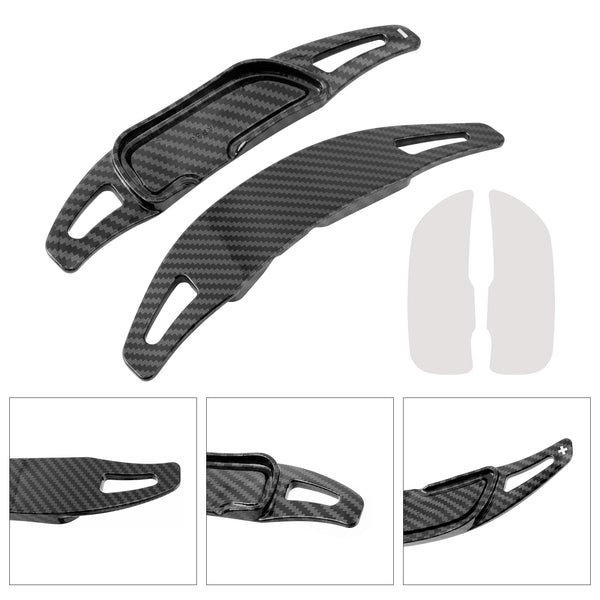 Carbon Look Steering Wheel Paddle Shifter Extension For Mercedes Benz AMG