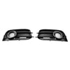 2011-2014 AUDI A1 8X 2PCS Fog Light Grille Front Bumper Grill Cover 8X0807681A 8X0807682A Generic