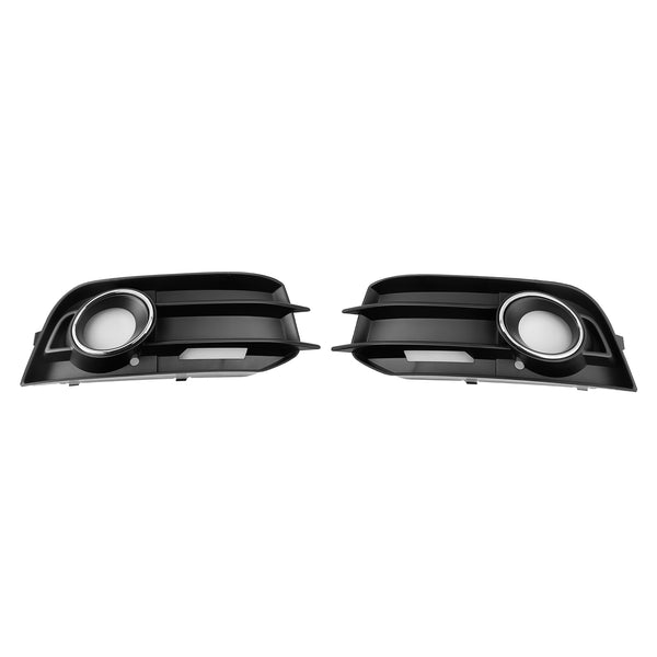 2011-2014 AUDI A1 8X 2PCS Fog Light Grille Front Bumper Grill Cover 8X0807681A 8X0807682A Generic