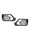 2PCS Front Bumper Grille Fog Lamp Grille 81A807681G Fit Audi Q2 2016-2020