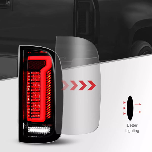Left+Right LED Tail Light Assembly For Chevy Colorado GMC Canyon 2015-2022