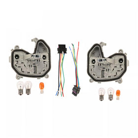 2015-2023 Jeep 2PCS Rear Tail Light Bracket & Plug Bulb 68270837AA 68270892AA Generic