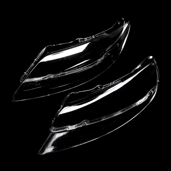 2006-2015 Audi Q7 2PCS Front Headlight Glass Clear Cover 4L0941029 4L0941030 Generic