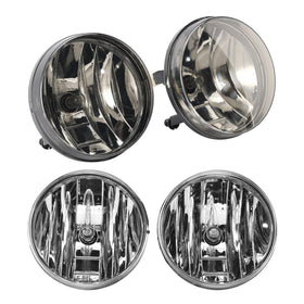 Pair Front Fog Lights Lamps With Bulbs For GMC Sierra 1500 2007-2013