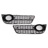 2007-2011 Audi A5 Standard Style 2PCS Honeycomb Front Fog Lamp Cover Grille 1522024 Generic