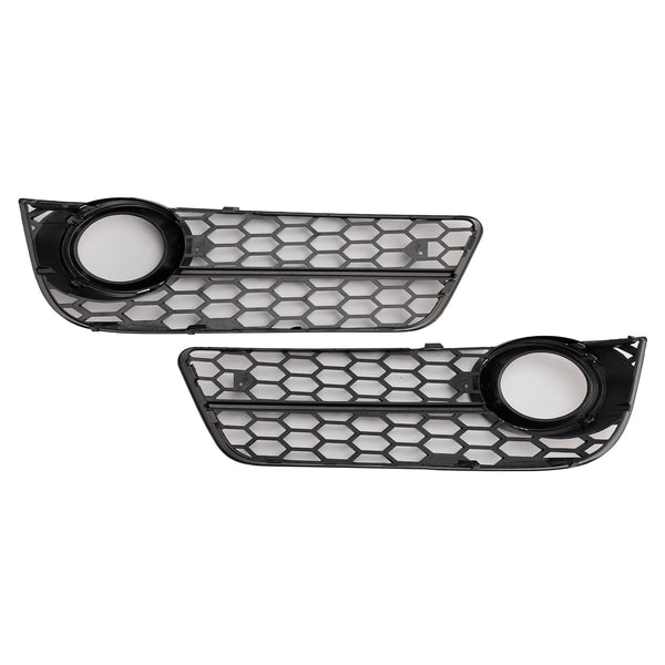 2007-2011 Audi A5 Standard Style 2PCS Honeycomb Front Fog Lamp Cover Grille 1522024 Generic