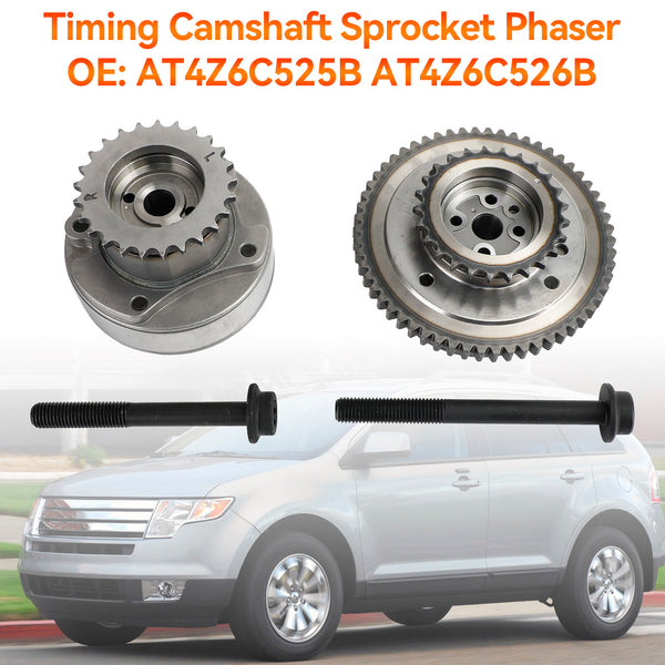 Timing Camshaft Sprocket Phaser for Ford F-150 3.5L/3.7L AT4Z6C525B AT4Z6C526B Generic