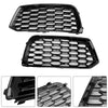 2018-2022 Audi Q5 2Pcs Front Bumper Cover Grill Grille Bezel Insert Mesh 80A807679D Generic