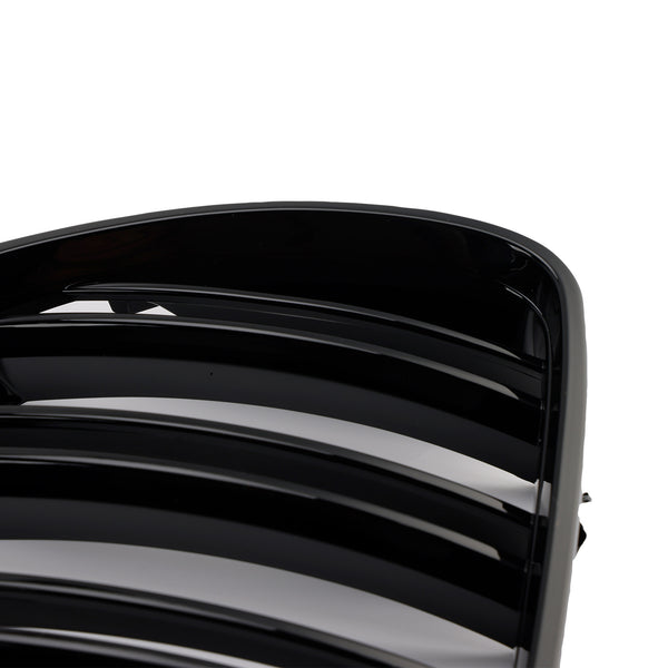BMW X-Series X5 E53 2004-2006 Gloss Black Front Kidney Grille Grill