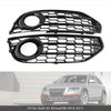2010-2015 Audi A4 Allroad B8 Front Bumper Honeycomb Fog Light Grille 8K0807681H 8K0807682H Generic