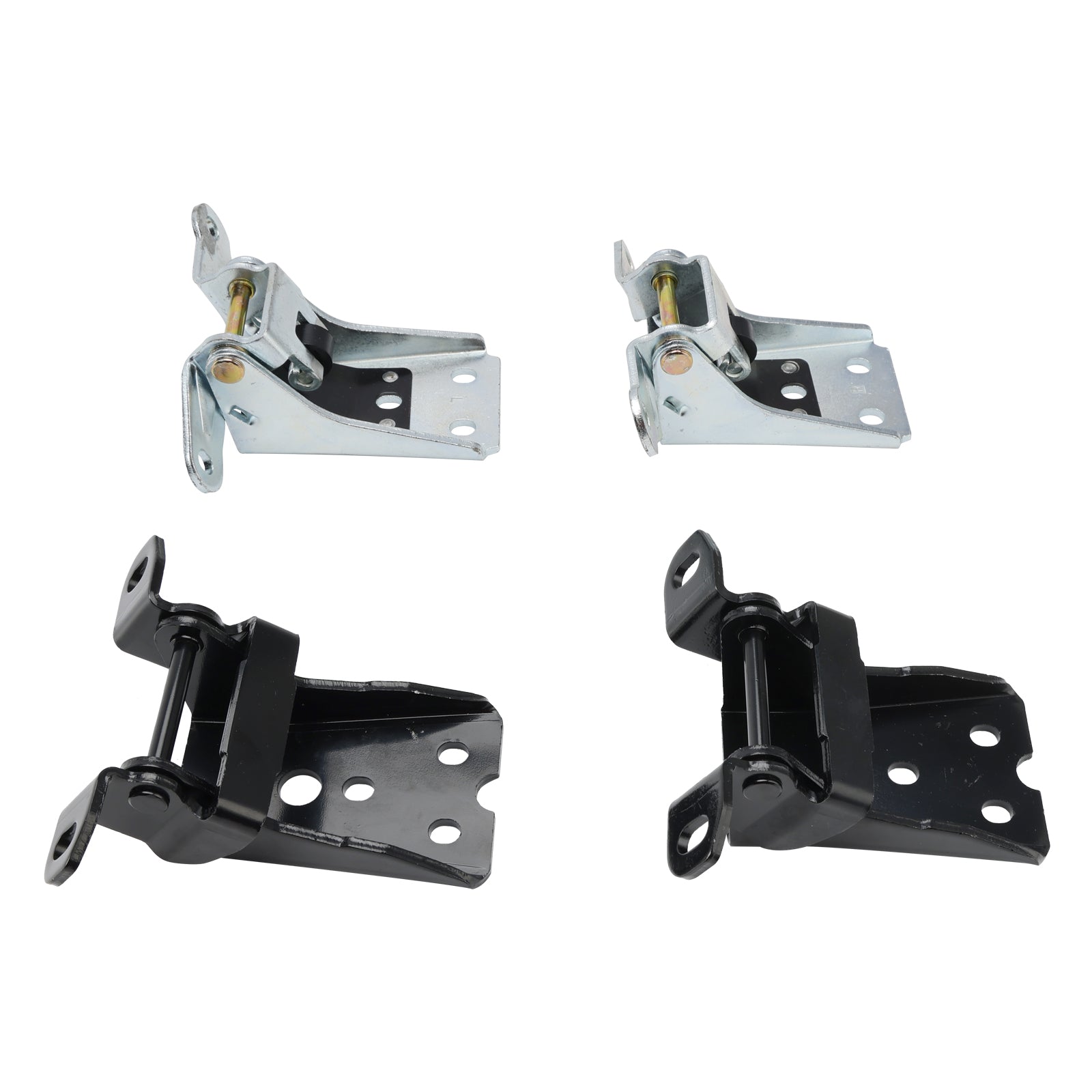 1980-1996 Ford Bronco Upper & Lower Door Hinge 4PCS Front Upper Lower ...