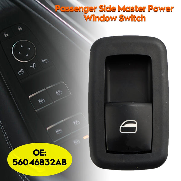 2016 Dodge Ram 1500 2500 3500 4500 5500 Rear Right Passenger Side Master Power Window Switch SW9988 Generic