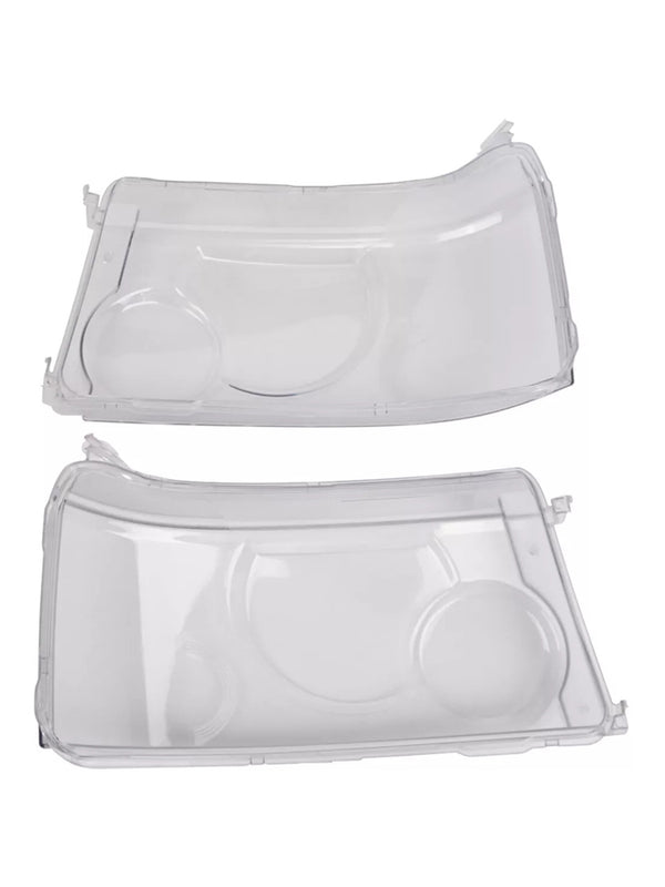 2006-2009 Land Range Rover Sport 2PCS Headlight HeadLamp Lens Cover LH+RH XBC501642LZN Generic