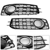 2009-2012 Audi A3 8P S-Line Honeycomb Front Bumper Fog Light Grille Cover 8P0807682 Generic