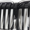 2019-2022 BMW 7 Series G11 G12 Single Slat Gloss Black Front Grill Grille Generic