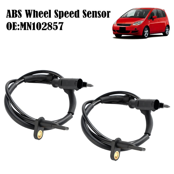 2004/10-2009/05 Mitsubishi Colt VI Z2A Z3A 1.1L Vorderachse 2Pcs Front ABS Wheel Speed Sensor MN102857 Generic