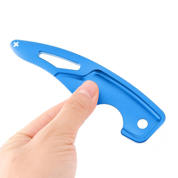 Steering Wheel Paddle Shifter Extension For Subaru Toyota 17-25 Aluminium Blue