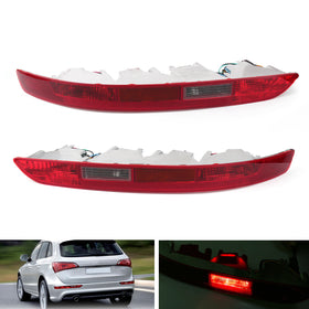2009-2015 Audi Q5 1× L/R Rear Lower Tail light Reverse Lamp Bumper Light Generic