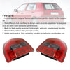 1992-1997 VW GOLF MK3 MK 3 III 2PCS Clear LED Rear Tail Lights Lamps Generic
