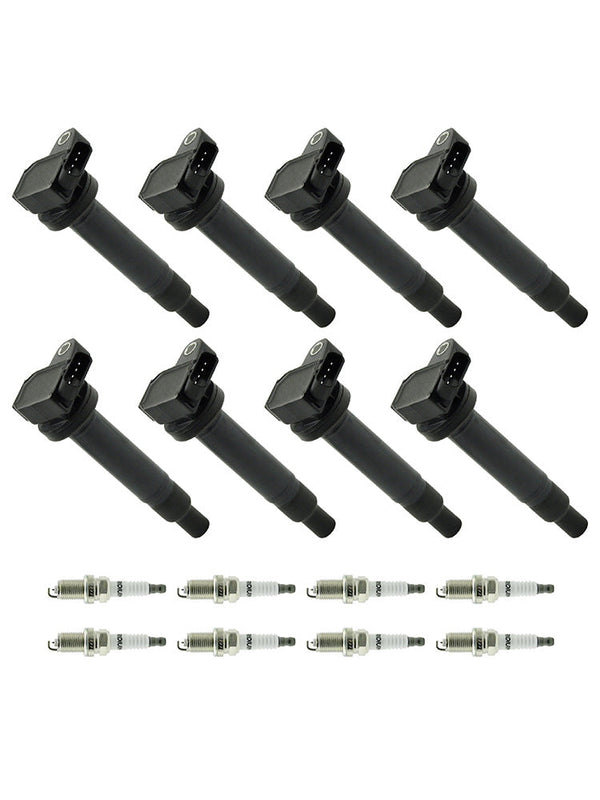 1998-2007 Lexus LX470 4.7L 8PCS Ignition Coil+Spark Plug UF230 90080-91180 Generic