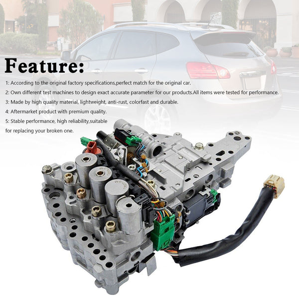 2007-2012 Sentra L4 2.0L 2.5L JF011E F1CIA Transmission Valve Body Solenoids 31705-1XF1A 31705-1XF0D Generic