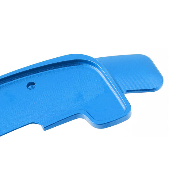 Steering Wheel Paddle Shifter Extension For Range Rover Jaguar Aluminium Blue