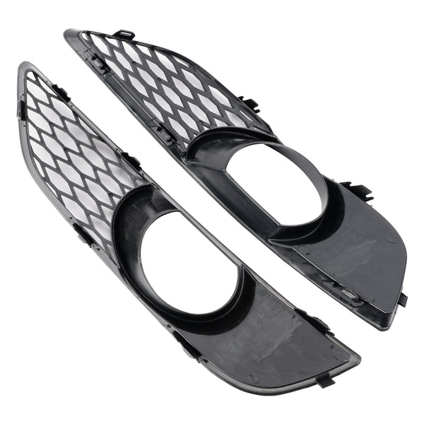 2010-2015 Audi Q7 Sportback 2PCS Front Bumper Fog Light Grill Lamp Cover 4L0807675C 4L0807676C Generic