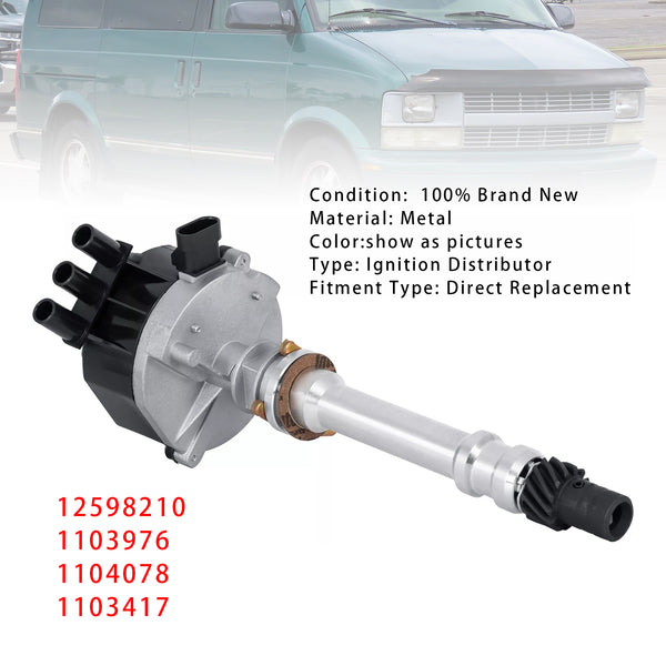 Ignition Distributor 12598210 For Chevy GMC Pickup Truck 4.3L V6 Vortec 96-05