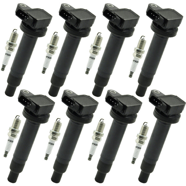 1998-2007 Lexus LX470 4.7L 8PCS Ignition Coil+Spark Plug UF230 90080-91180 Generic