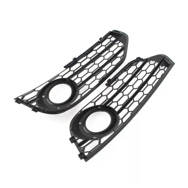 2010-2015 Audi A4 Allroad B8 Front Bumper Honeycomb Fog Light Grille 8K0807681H 8K0807682H Generic