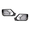 2PCS Front Bumper Grille Fog Lamp Grille 81A807681G Fit Audi Q2 2016-2020