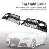 2011-2014 Audi TT MK2 S-LINE TTS Honeycomb Front Bumper Fog Light Grille 8J0807681KT94 8J0807682KT94 Generic