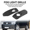 2010-2015 VW Transporter Caravelle T5 T5.1 S-Line Fog Lamp Light Cover Insert S-line Grill Gloss Black Generic