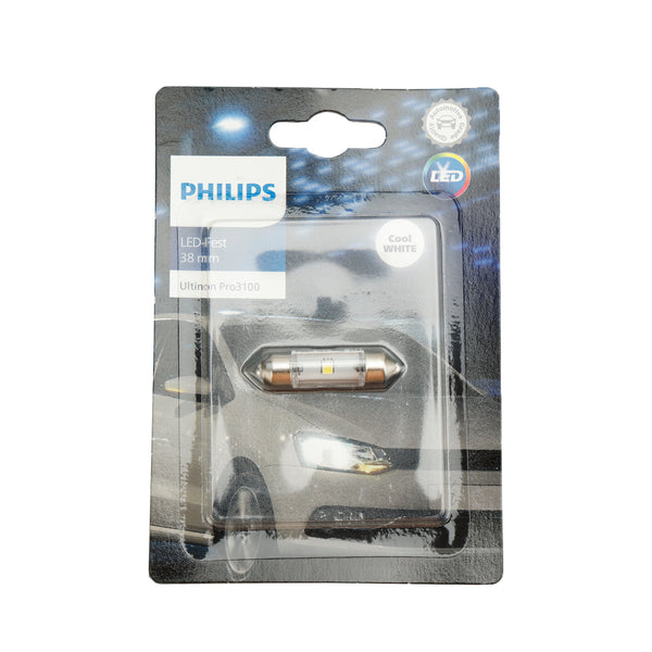 For Philips 11854CU31B1 Ultinon Pro3100 LED-FEST 38mm 6000K SV8.5 Generic