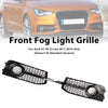 2011-2014 Audi A1 8X S-Line 2PCS Front Bumper Fog Light Cover Grille Grill 8X0807682B 8X0807681B Generic
