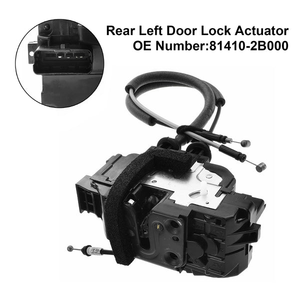 Rear Left Door Lock Actuator 81410-2B000 For Hyundai Santa Fe SUV 2006-2012