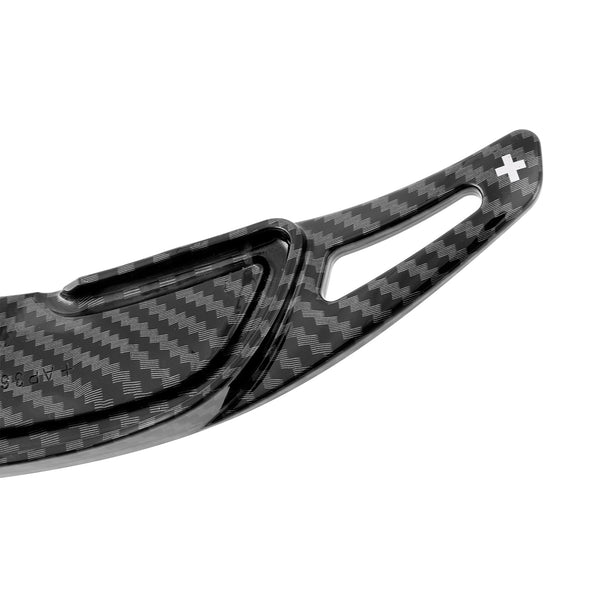 Carbon Look Steering Wheel Paddle Shifter Extension For Mercedes Benz AMG
