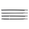 4PCS Door Glass Belt Outer Molding Weatherstrip For Toyota Yaris Hatchback