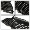 2008-2014 MINI R55 Cooper S & JCW 5-Door Estate 3PCS Gloss Black Front Grille Grill Generic