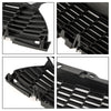 2009-2013 MINI R57 Cooper S & JCW 2-Door Convertible 3PCS Gloss Black Front Grille Grill Generic