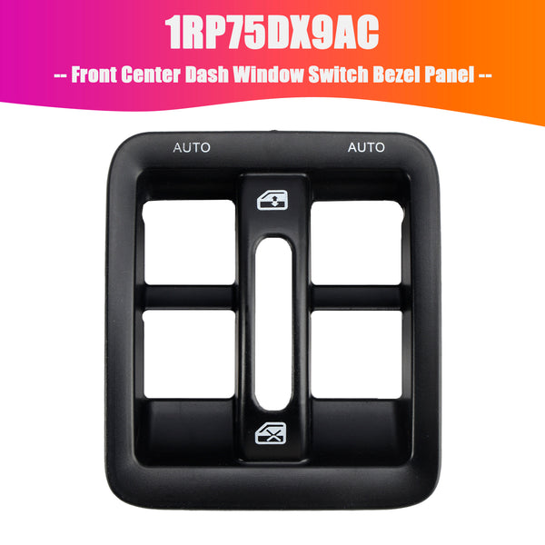 Dashboard Panel Power Window Switch Bezel 1RP75DX9AC for Jeep Wrangler 2011-2018